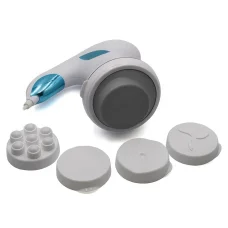 Портативний ручний масажер для тіла Relax and Spin Tone SH-658 М'язовий масажер з різними насадками