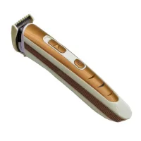 Акумуляторна машинка для стрижки волосся Gemei GM-6113  Машинка для стрижки з 3 насадками