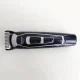 Акумуляторна машинка для стрижки волосся Gemei GM-6115 Синя Машинка для стрижки з 3 насадками