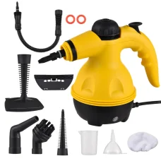 Многофункціональний пароочисник з різними насадками Steam Cleaner 350мл 1000Вт Електричний пароочисник