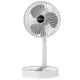 Портативний акумуляторний настільний міні-вентилятор Telescopic Fan Компактний вентилятор з акумулятором