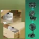 Портативний акумуляторний настільний міні-вентилятор Telescopic Fan Компактний вентилятор з акумулятором