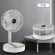 Портативний акумуляторний настільний міні-вентилятор Telescopic Fan Компактний вентилятор з акумулятором