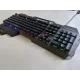 Ігрова провідна комп'ютерна клавіатура з RGB підсвічуванням AOAS M-1000 USB Чорна 104 клавіші
