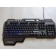 Ігрова провідна комп'ютерна клавіатура з RGB підсвічуванням AOAS M-1000 USB Чорна 104 клавіші
