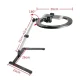 Настольная кольцевая светодиодная LED лампа с креплением для телефона Ring Light 26 см LED Лампа для блогеров