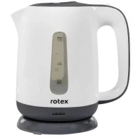 Електрочайник на 1.7л 2200Вт Rotex RKT03-G Чайник у пластиковому корпусі та поворотом 360