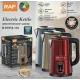 Електричний чайник із нержавіючої сталі на 2.5 л 2000Вт RAF R.7916 Золотий Чайник із підтримкою температури
