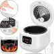 Електрична рисоварка з чашею на 5л з антипригарним покриттям та потужністю Electric cooker SC-103 900Вт Біла