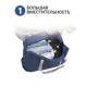 Містка дорожня сумка для подорожей Travel Bag AND XL-943 Синя Складна дорожня сумка для речей