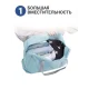 Містка дорожня сумка для подорожей Travel Bag AND XL-930 М'ятний Складна дорожня сумка для речей