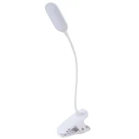 Світлодіодна портативна LED-лампа QH 8801A Настільна сенсорна лампа LED з акумуляторною прищіпкою