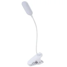 Світлодіодна портативна LED-лампа QH 8801A Настільна сенсорна лампа LED з акумуляторною прищіпкою