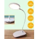 Світлодіодна портативна LED-лампа QH 8802B Настільна сенсорна лампа LED на акумуляторі