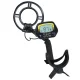 Металошукач з водонепроникною котушкою на батарейках 9V MD-3030 Чорний