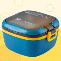 Термостійкий ланч-бокс контейнер з відділеннями для їжі 750 мл Lunch Box З приладами в комплекті