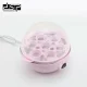 Електричне компактне яйцеварка для дому на 7 яєць DSP KA5016 Pink Пристрій для варіння яєць