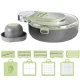 Багатофункціональна овочерізка зі змінними насадками Vegetable Cutter C351 Терка для овочів з контейнером