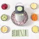 Багатофункціональна овочерізка зі змінними насадками Vegetable Cutter C351 Терка для овочів з контейнером