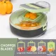 Багатофункціональна овочерізка зі змінними насадками Vegetable Cutter C351 Терка для овочів з контейнером