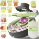 Багатофункціональна овочерізка зі змінними насадками Vegetable Cutter C351 Терка для овочів з контейнером
