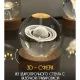 Декоративний 3D нічник Сатурн в кришталевій кулі з led підсвічуванням на дерев'яний каркас Дитячий нічник