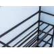 Вішалка для одягу Simple Floor Clothes Rack Підлогова стійка-вішалка для одягу та взуття 154х60х26.5 см Чорна