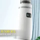 Дитячий назальний аспіратор з LED-дисплеєм, регулятором потужності та 3 насадками