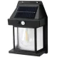 Вуличний ліхтар на сонячній батареї на стіну SOLAR LAMP Kt-666 Ліхтар для саду та двору з датчиком руху