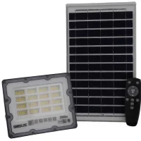 Вуличний ліхтар на сонячній панелі GreeLite JX 007 200W Ліхтар з датчиком руху та пультом