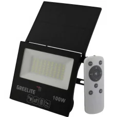 Вуличний ліхтар на сонячній панелі GreeLite JX 010 100W Ліхтар із датчиком руху та пультом