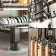 Сушарка для посуду 43x39x23.5 см із неіржавкої сталі з 2 піддонами Dish Storage
