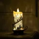 Новорічний музичний нічник-світильник XMAS 21020B Музична свічка зі Сніговиками