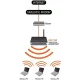 Високошвидкісний Wi-Fi роутер маршрутизатор D-Link DAP-1150 Чорний Бездротова точка доступу