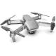 Квадрокоптер на радіокеруванні з камерою та кейсом для зберігання RC Drone E68 Квадрокоптер складаний 4к Сірий