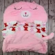Дитячий спальний мішок-подушка Рожевий котик Baby sleeping bag 3 в 1 Іграшка подушка та спальний мішок