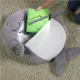 Дитячий спальний мішок-подушка Акула Baby sleeping bag 3 в 1 Іграшка подушка та спальний мішок