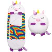 Дитячий спальний мішок-подушка Єдиноріг  Baby sleeping bag 3 в 1 Іграшка подушка та спальний мішок