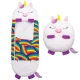 Дитячий спальний мішок-подушка Єдиноріг Baby sleeping bag 3 в 1 Іграшка подушка та спальний мішок