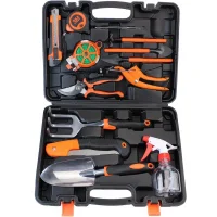 Набір садових інструментів у кейсі 14 в 1 Gardening Set ART 005-3 Універсальний садовий набір