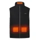 Жилетка з підігрівом із коміром Розміру 4XL Жилетка з 9 зонами обігріву та 3 режимами регулювання температури