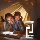 Стильна лампа-нічник Levitation Anti-Gravity Wireless Настільна лампа з бездротовою зарядкою