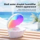Зволожувач повітря антигравітаційний на 550 мл Perl Light Зволожувач з RGB підсвічуванням та Bluetooth
