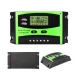 Контролер заряду для сонячної батареї CONTROLLER 20A 12V 24V Автоматичний контролер заряду Зелений