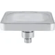 Насадка-лійка для верхнього душу з RGB підсвічуванням Shower head AND XL-902 15х15 см Світлодіодна лійка для душу