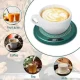 Підставка для чашки з підігрівом і дисплеєм Heating Cup USB Підігрівна підставка під чашку