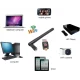 Wi-Fi адаптер з USB 2.0 зі знімною антеною LV-UW 10-2DB 150 Мбіт/с Wi-Fi приймач для ПК та Т2 приставки