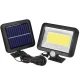 Вуличний світильник на сонячній батареї з датчиком руху Solar Street Light SL-F1 Автономний вуличний ліхтар