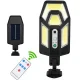 Вуличний світильник на сонячній батареї з датчиком руху Street Light HS-801 Автономний вуличний ліхтар