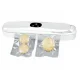 Кухонний вакуумний пакувальник харчових продуктів з дисплеєм Vacuum Sealer Білий Побутовий вакууматор домашній